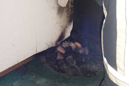 Einsatz Wärmebildkamera nach Hotelbrand in Bodenmais